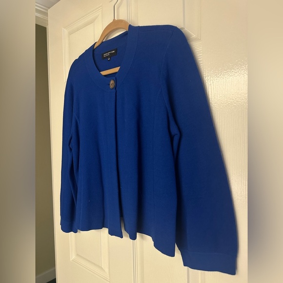 Jones New York Royal Blue Sweater/Jacket - Picture 2 of 4